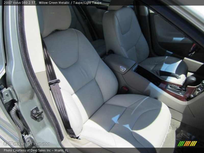 Willow Green Metallic / Taupe/Light Taupe 2007 Volvo S60 2.5T