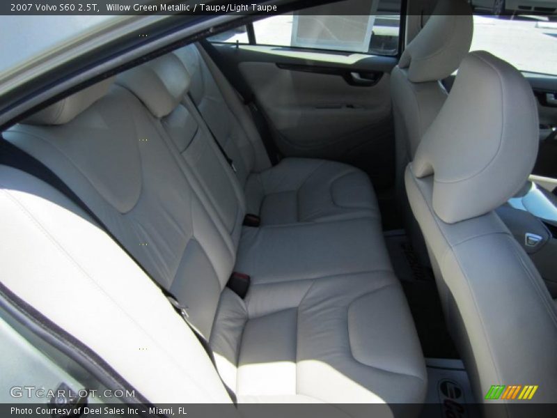 Willow Green Metallic / Taupe/Light Taupe 2007 Volvo S60 2.5T