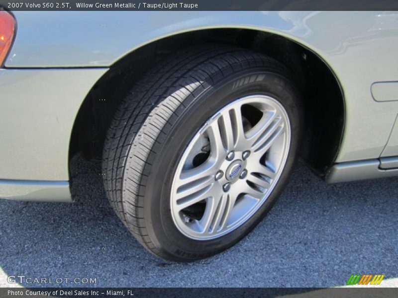 Willow Green Metallic / Taupe/Light Taupe 2007 Volvo S60 2.5T
