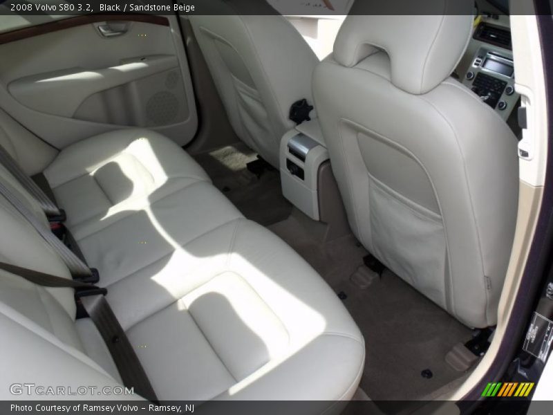 Black / Sandstone Beige 2008 Volvo S80 3.2