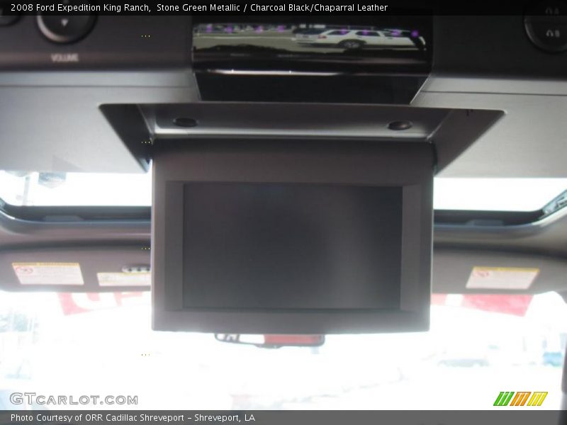 Stone Green Metallic / Charcoal Black/Chaparral Leather 2008 Ford Expedition King Ranch