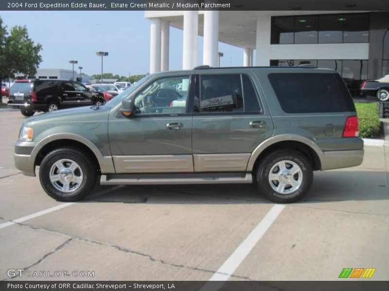 Estate Green Metallic / Medium Parchment 2004 Ford Expedition Eddie Bauer