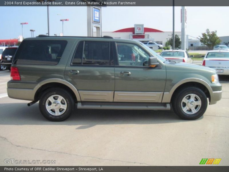 Estate Green Metallic / Medium Parchment 2004 Ford Expedition Eddie Bauer