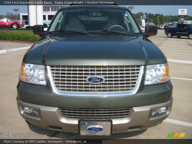 Estate Green Metallic / Medium Parchment 2004 Ford Expedition Eddie Bauer