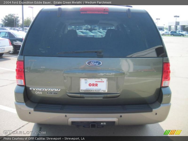 Estate Green Metallic / Medium Parchment 2004 Ford Expedition Eddie Bauer