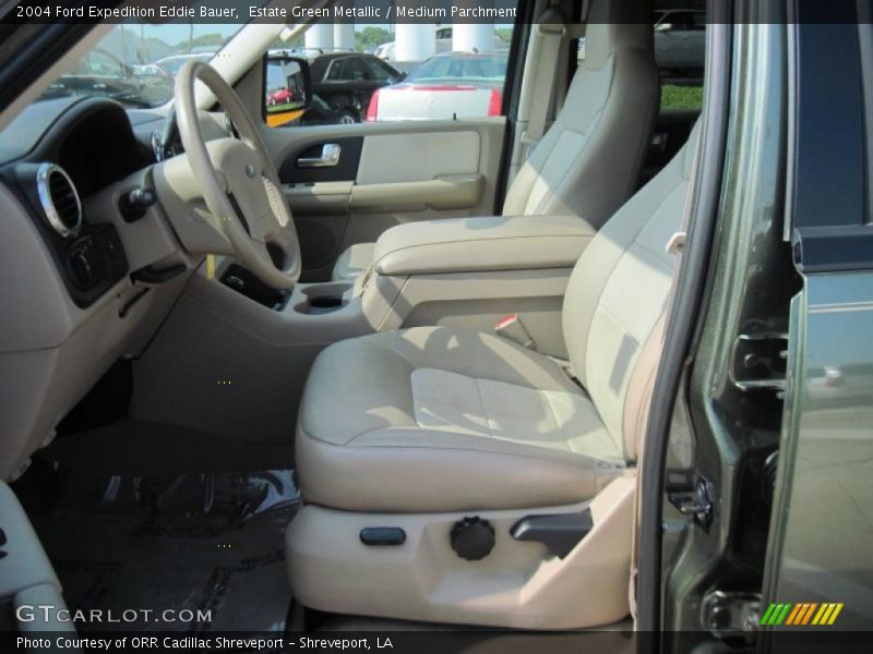 Estate Green Metallic / Medium Parchment 2004 Ford Expedition Eddie Bauer