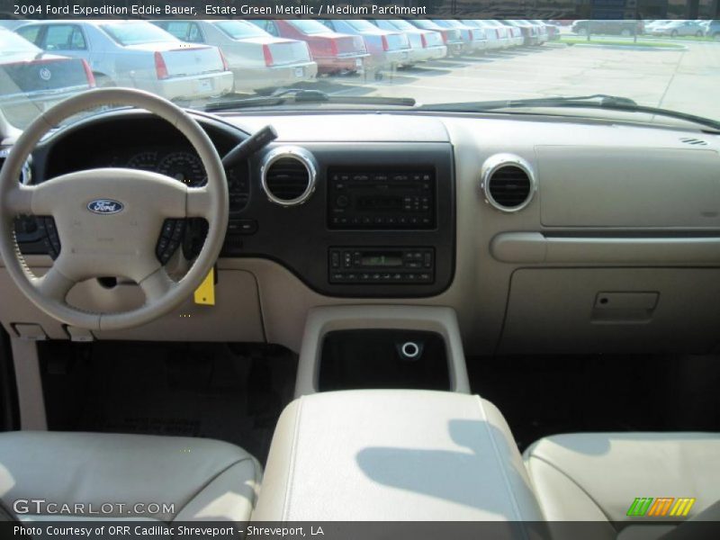 Estate Green Metallic / Medium Parchment 2004 Ford Expedition Eddie Bauer