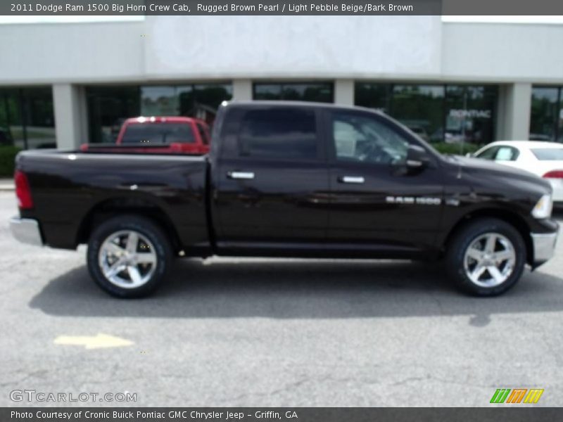 Rugged Brown Pearl / Light Pebble Beige/Bark Brown 2011 Dodge Ram 1500 Big Horn Crew Cab