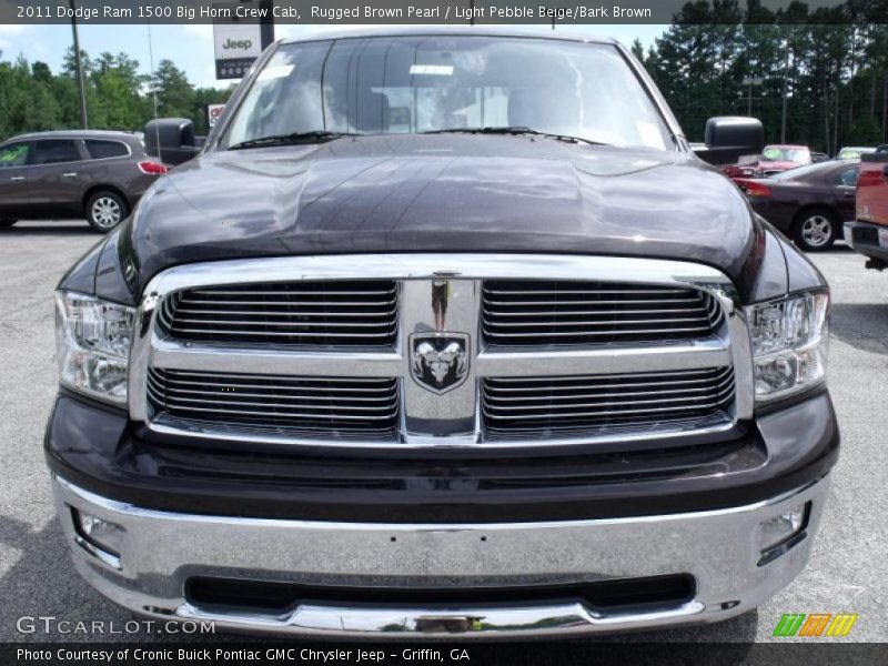 Rugged Brown Pearl / Light Pebble Beige/Bark Brown 2011 Dodge Ram 1500 Big Horn Crew Cab