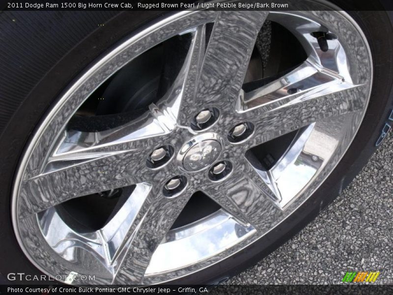 Rugged Brown Pearl / Light Pebble Beige/Bark Brown 2011 Dodge Ram 1500 Big Horn Crew Cab