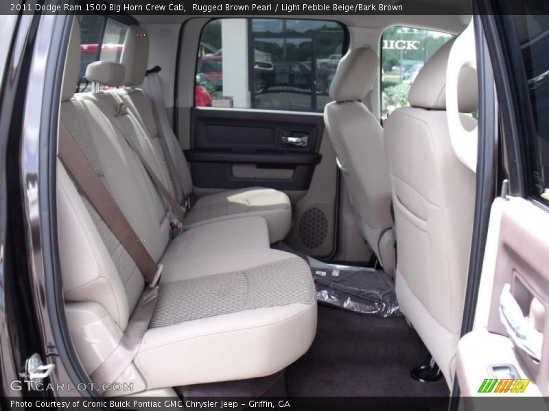 Rugged Brown Pearl / Light Pebble Beige/Bark Brown 2011 Dodge Ram 1500 Big Horn Crew Cab