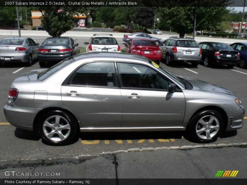 Crystal Gray Metallic / Anthracite Black 2007 Subaru Impreza 2.5i Sedan