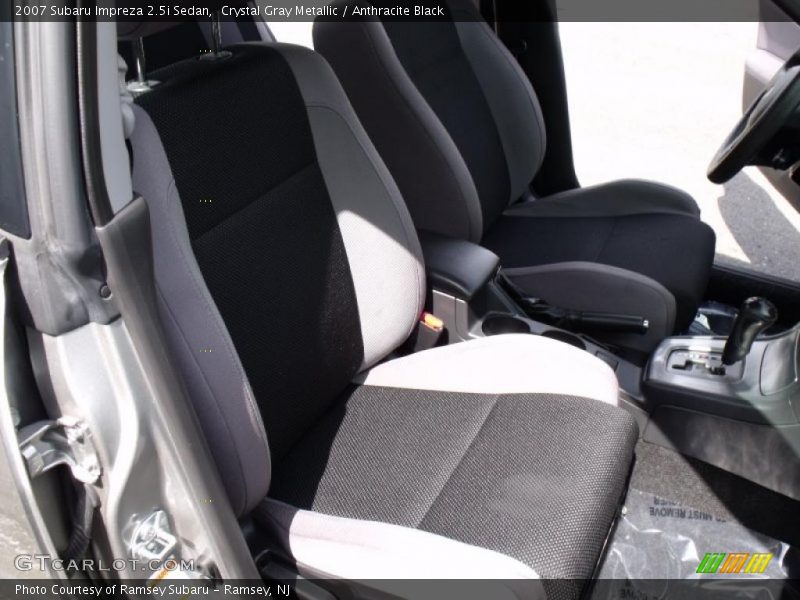 Crystal Gray Metallic / Anthracite Black 2007 Subaru Impreza 2.5i Sedan