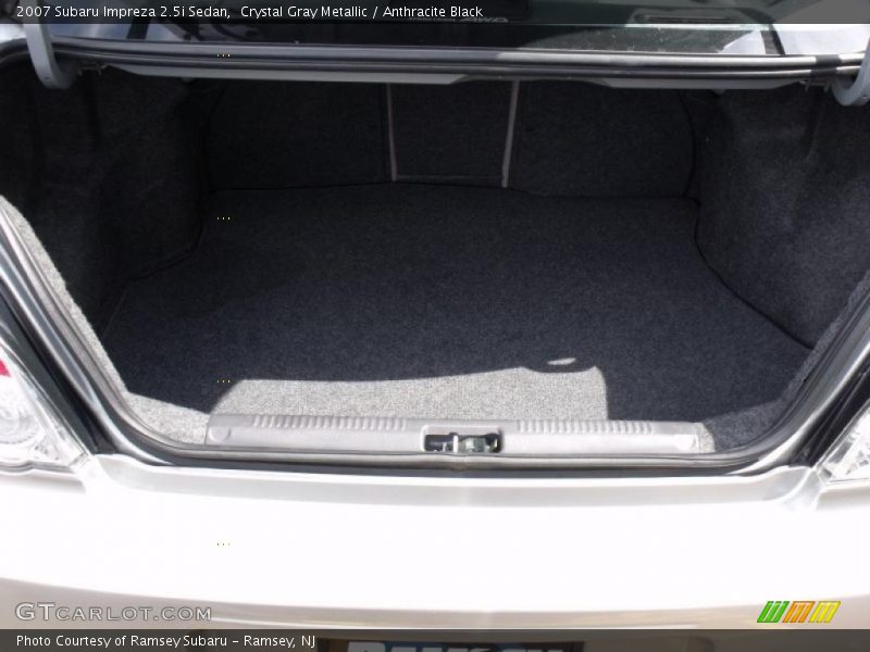 Crystal Gray Metallic / Anthracite Black 2007 Subaru Impreza 2.5i Sedan