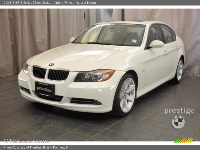 Alpine White / Natural Brown 2006 BMW 3 Series 330xi Sedan