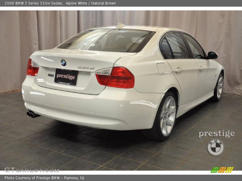 Alpine White / Natural Brown 2006 BMW 3 Series 330xi Sedan