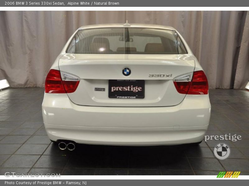 Alpine White / Natural Brown 2006 BMW 3 Series 330xi Sedan
