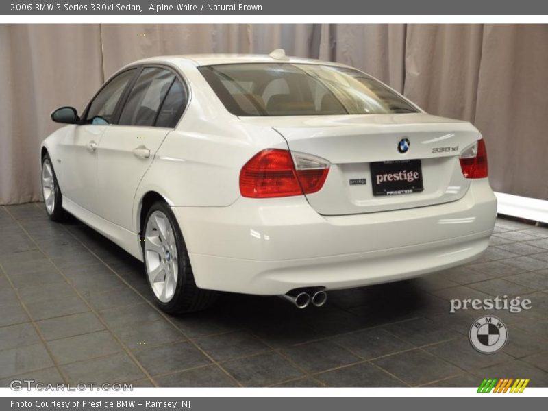 Alpine White / Natural Brown 2006 BMW 3 Series 330xi Sedan