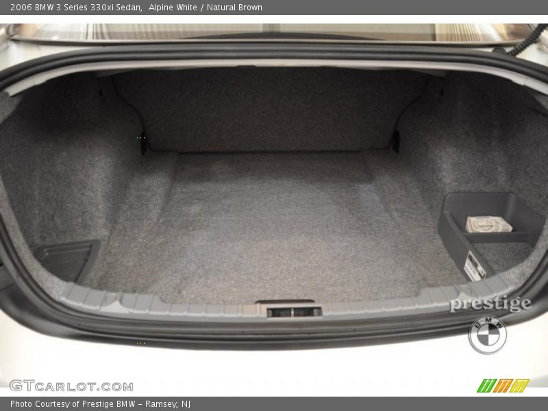 Alpine White / Natural Brown 2006 BMW 3 Series 330xi Sedan