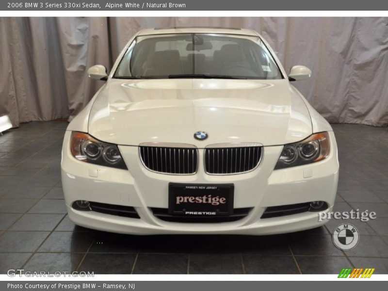 Alpine White / Natural Brown 2006 BMW 3 Series 330xi Sedan