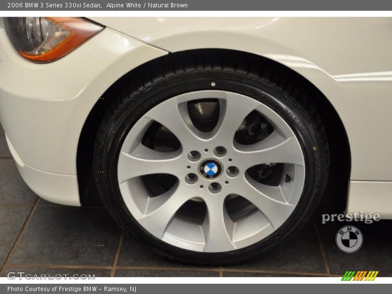Alpine White / Natural Brown 2006 BMW 3 Series 330xi Sedan