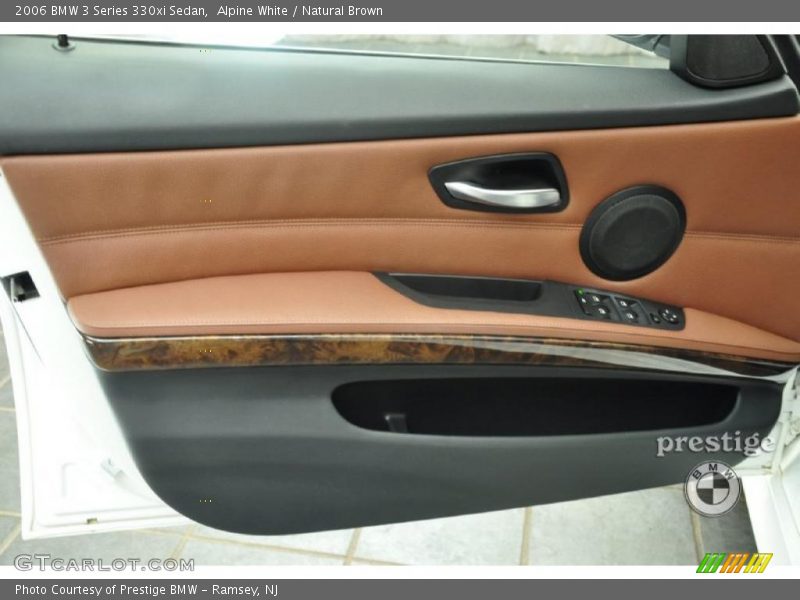 Alpine White / Natural Brown 2006 BMW 3 Series 330xi Sedan