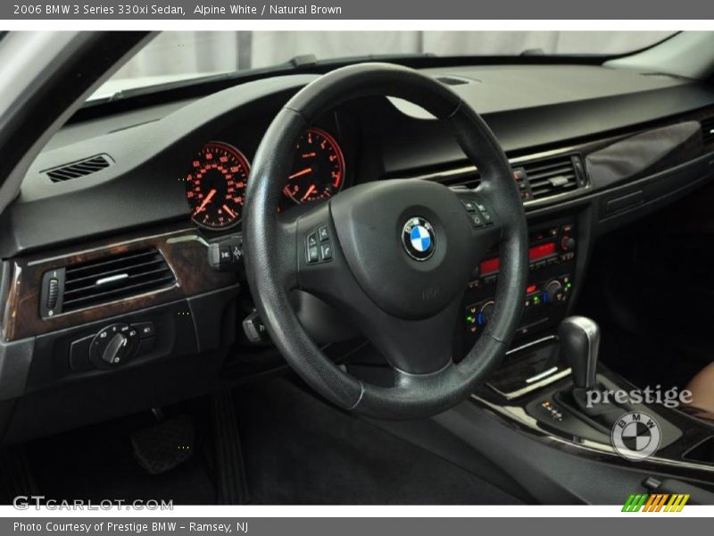 Alpine White / Natural Brown 2006 BMW 3 Series 330xi Sedan
