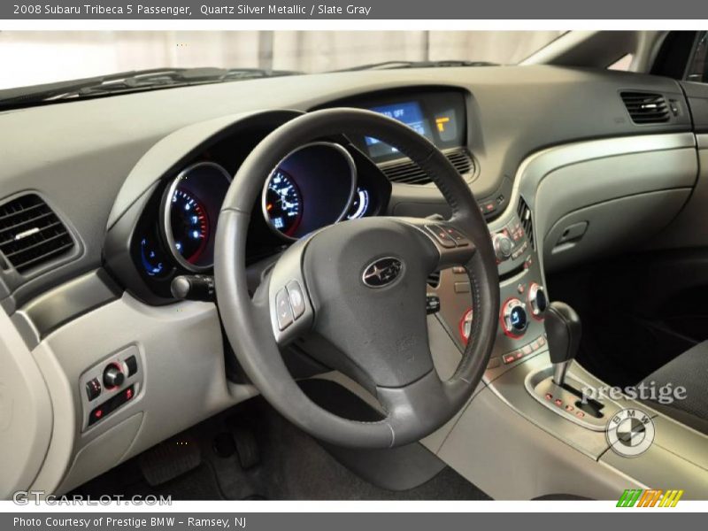 Quartz Silver Metallic / Slate Gray 2008 Subaru Tribeca 5 Passenger