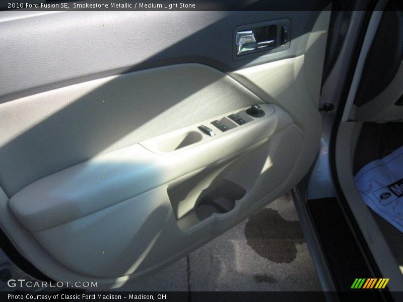Smokestone Metallic / Medium Light Stone 2010 Ford Fusion SE