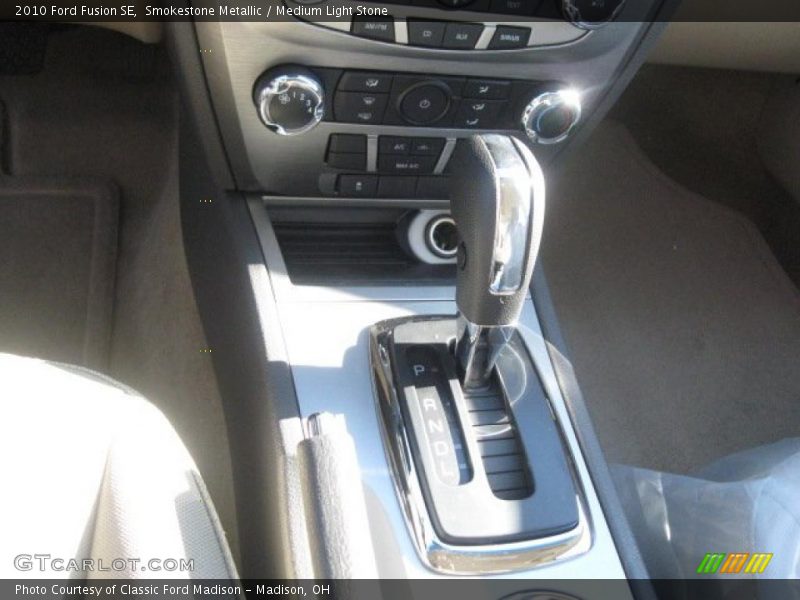 Smokestone Metallic / Medium Light Stone 2010 Ford Fusion SE
