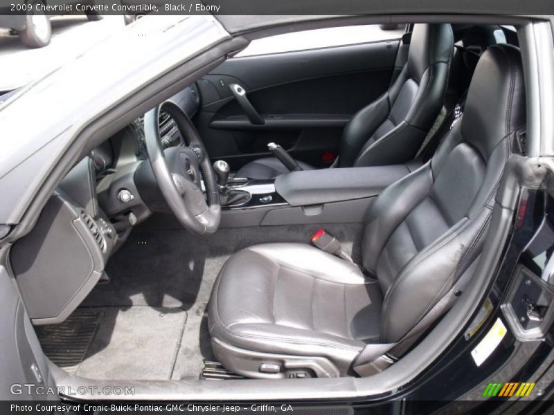 Black / Ebony 2009 Chevrolet Corvette Convertible