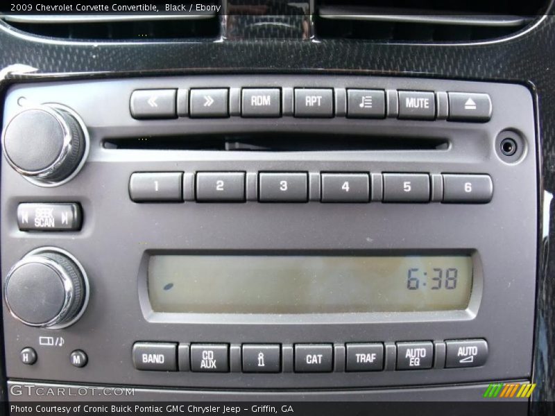 Black / Ebony 2009 Chevrolet Corvette Convertible