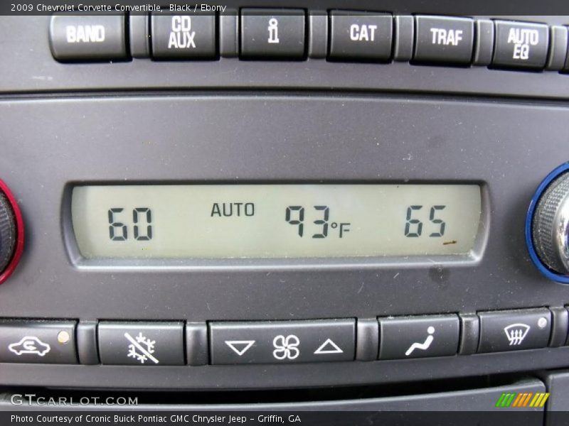Black / Ebony 2009 Chevrolet Corvette Convertible