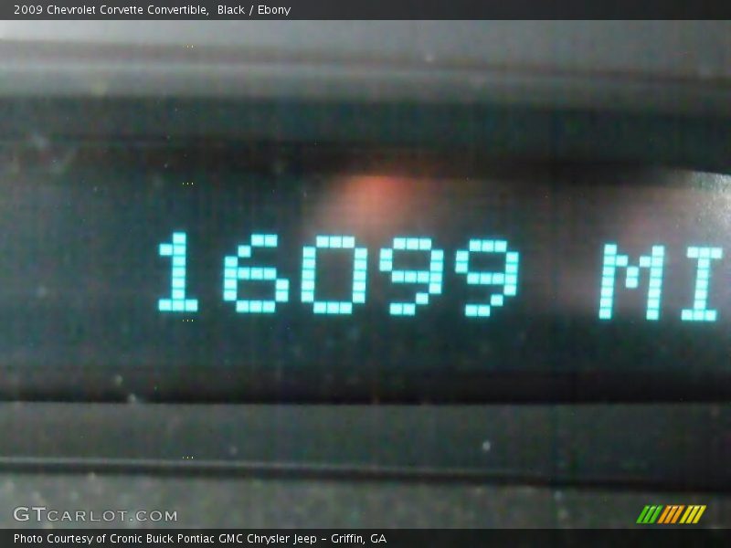 Black / Ebony 2009 Chevrolet Corvette Convertible