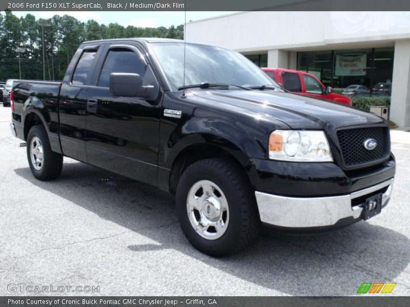 Black / Medium/Dark Flint 2006 Ford F150 XLT SuperCab