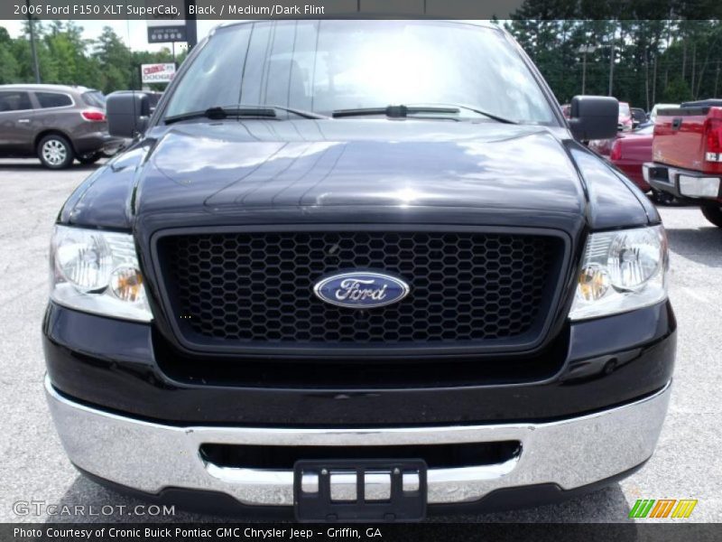 Black / Medium/Dark Flint 2006 Ford F150 XLT SuperCab