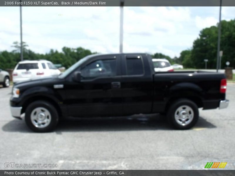 Black / Medium/Dark Flint 2006 Ford F150 XLT SuperCab