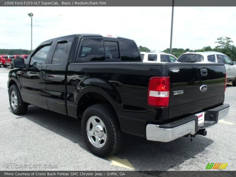 Black / Medium/Dark Flint 2006 Ford F150 XLT SuperCab