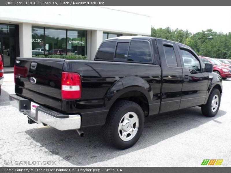 Black / Medium/Dark Flint 2006 Ford F150 XLT SuperCab