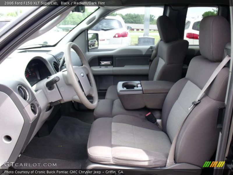 Black / Medium/Dark Flint 2006 Ford F150 XLT SuperCab