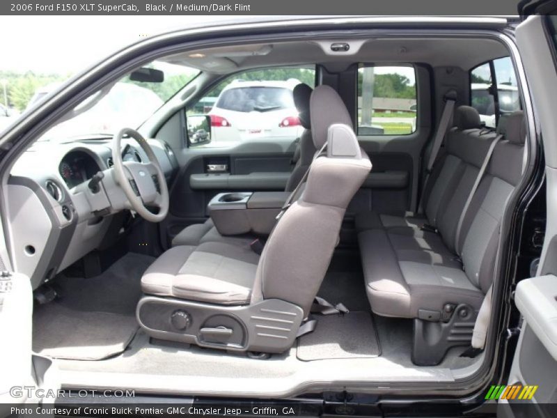Black / Medium/Dark Flint 2006 Ford F150 XLT SuperCab