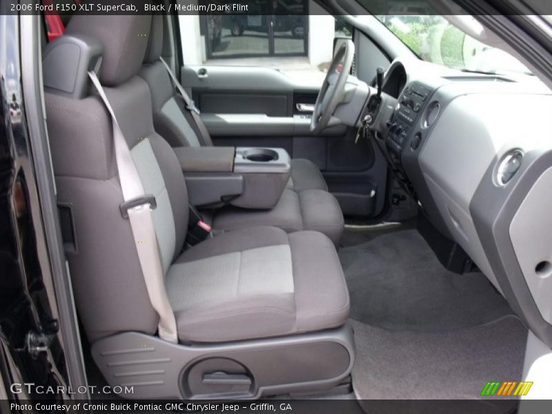 Black / Medium/Dark Flint 2006 Ford F150 XLT SuperCab