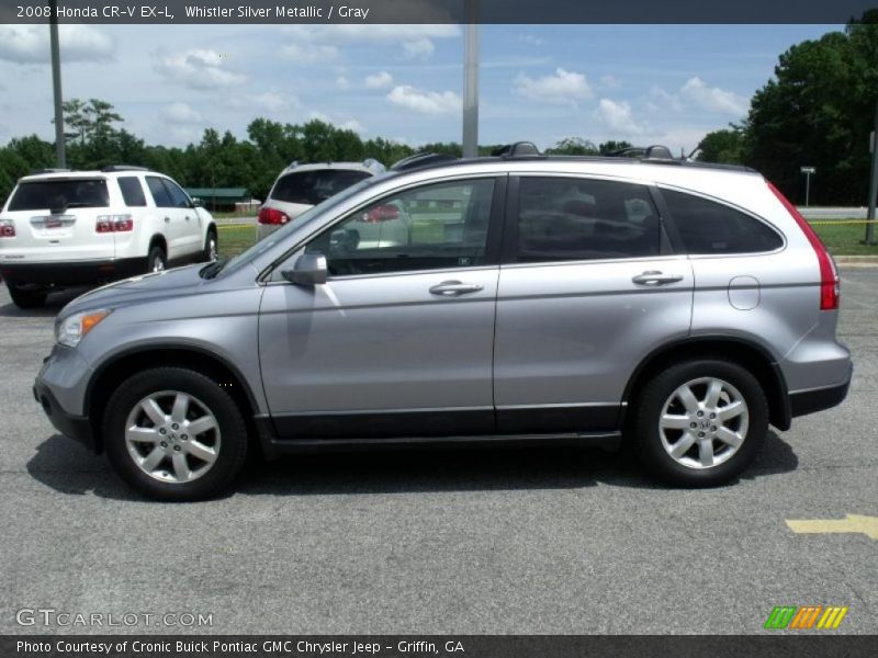 Whistler Silver Metallic / Gray 2008 Honda CR-V EX-L