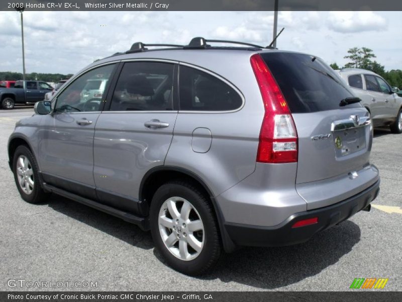 Whistler Silver Metallic / Gray 2008 Honda CR-V EX-L