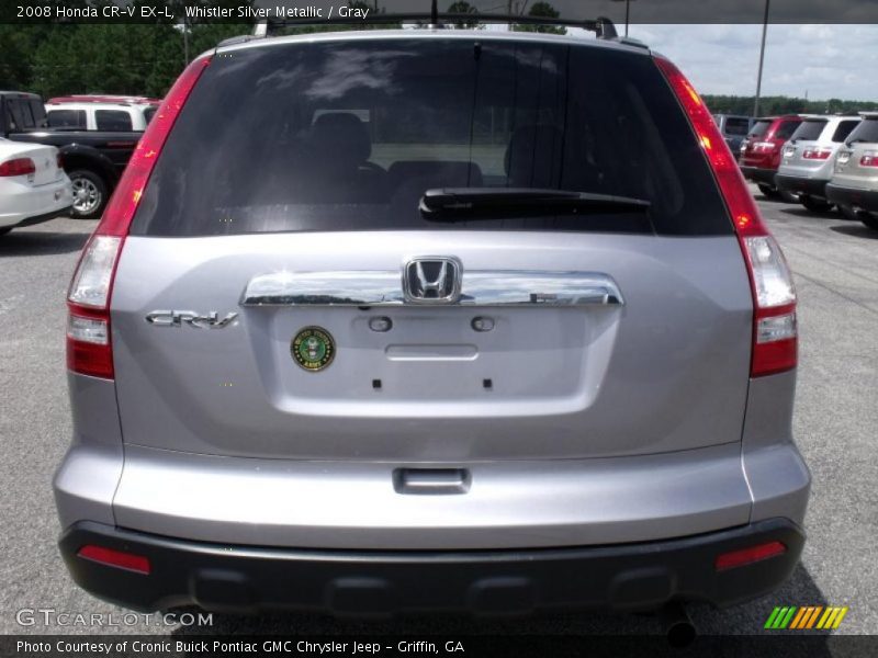 Whistler Silver Metallic / Gray 2008 Honda CR-V EX-L