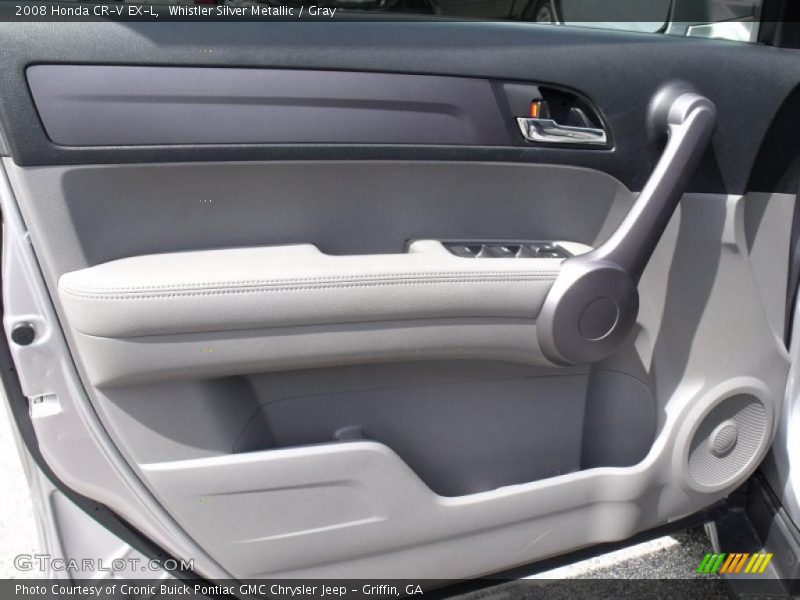 Whistler Silver Metallic / Gray 2008 Honda CR-V EX-L