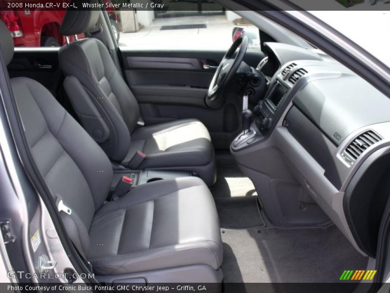 Whistler Silver Metallic / Gray 2008 Honda CR-V EX-L