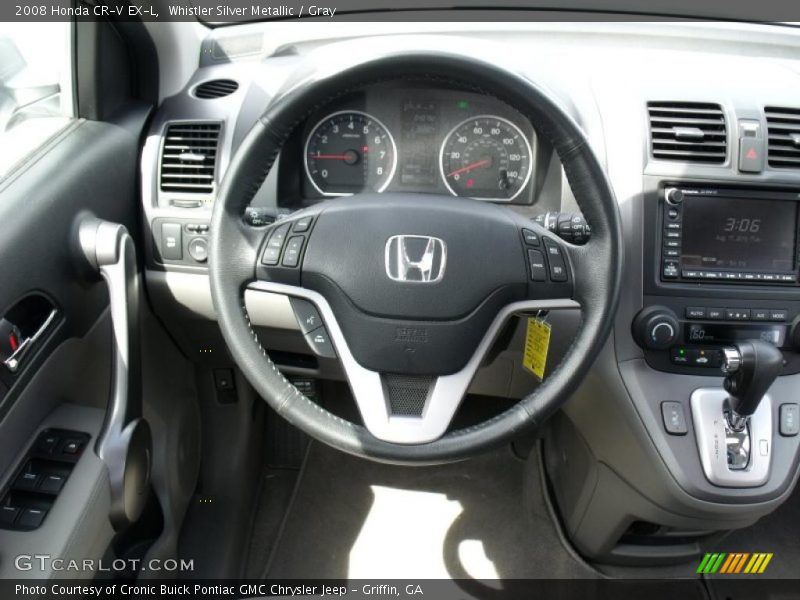 Whistler Silver Metallic / Gray 2008 Honda CR-V EX-L