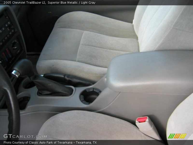 Superior Blue Metallic / Light Gray 2005 Chevrolet TrailBlazer LS