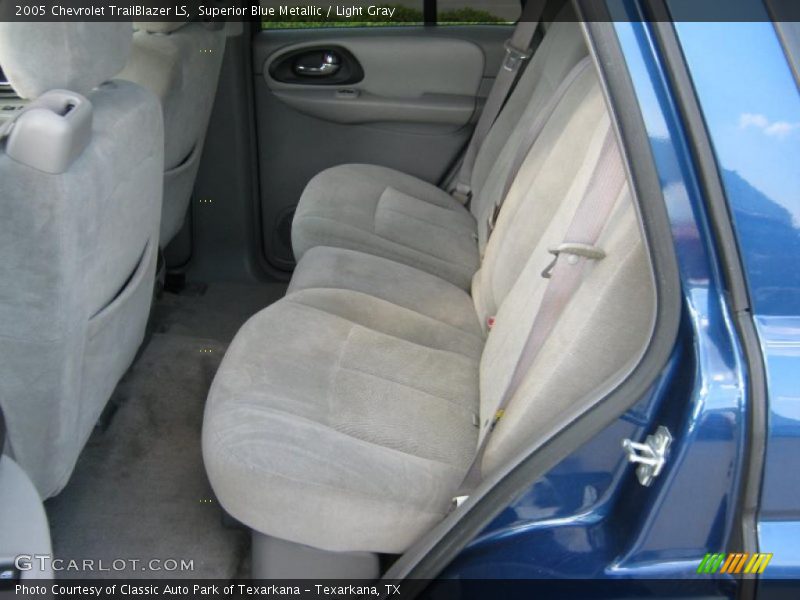 Superior Blue Metallic / Light Gray 2005 Chevrolet TrailBlazer LS